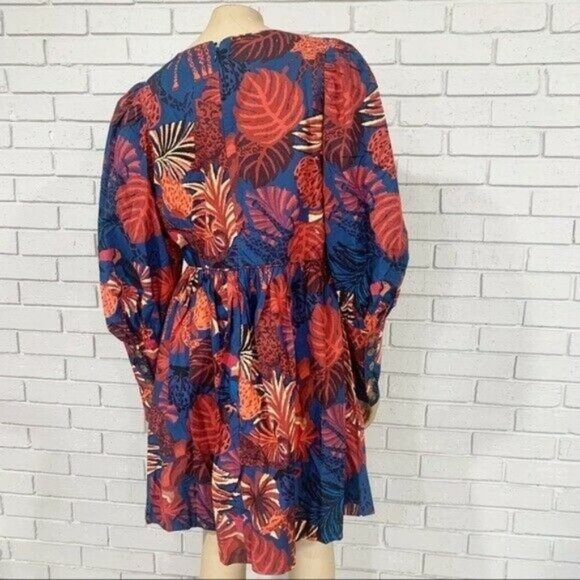 Farm Rio Women’s Animals Tapestry Mini Dress - Size Medium - Picture 8 of 12